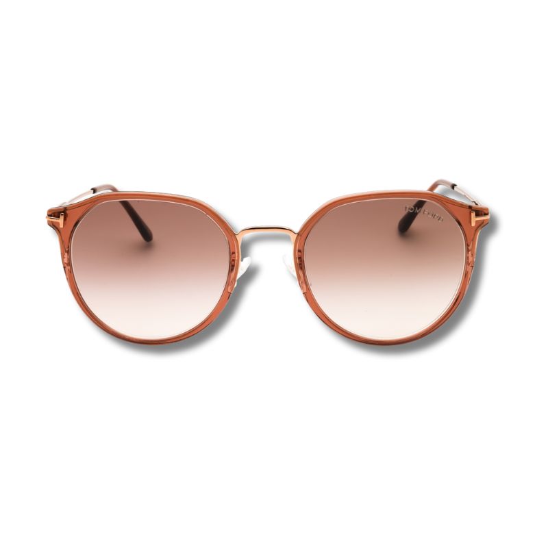 Tom Ford FT0897-K Brown Gradient Round Women Sunglasses