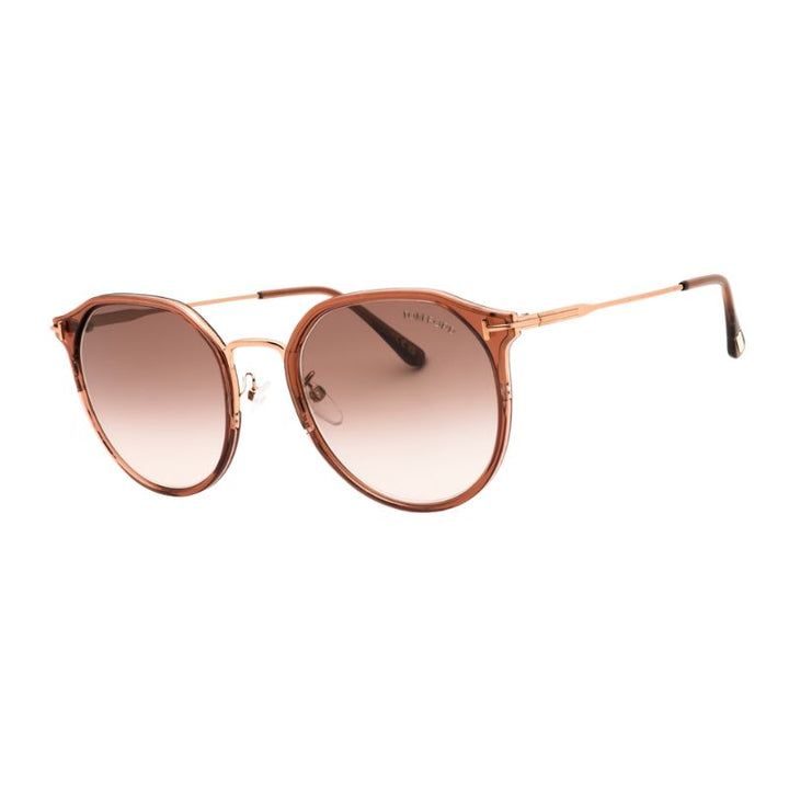 Tom Ford FT0897-K Brown Gradient Round Women Sunglasses