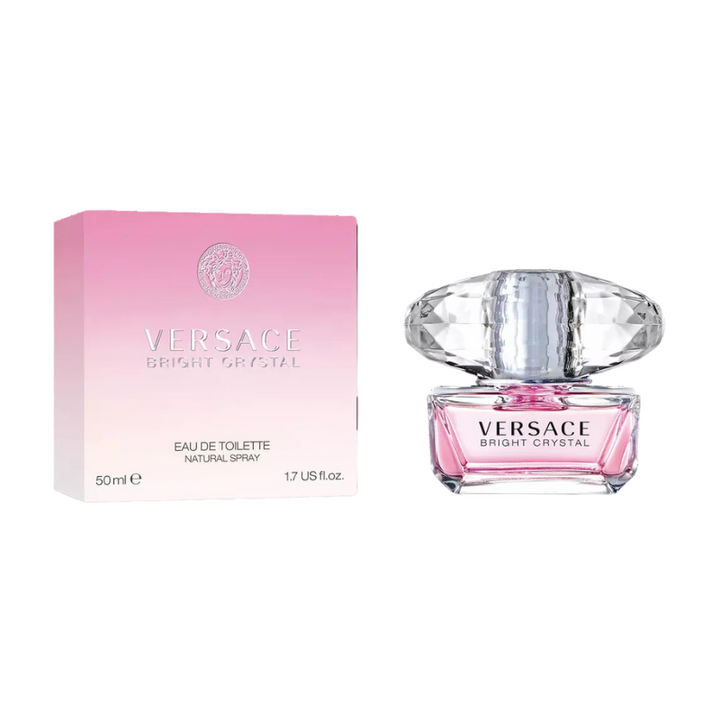 versace bright crystal 1.7 oz | versace pink crystal | bright crystal eau de toilette | pink versace perfume